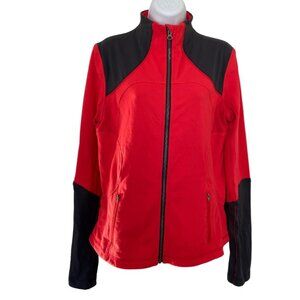 Lululemon Forme Jacket Women's Size 12 Red Black